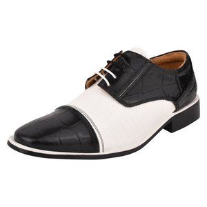 Owen Mens Genuine Leather Oxford Style Dress Shoes